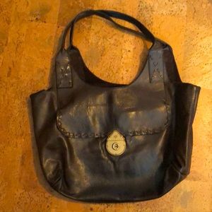Mulberry dark brown leather purse